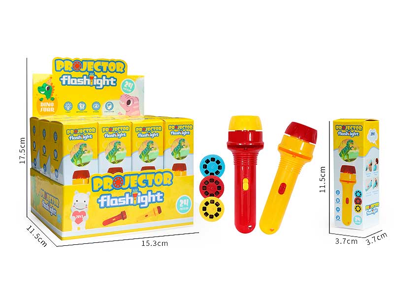 Projection Flashlight(12in1) toys