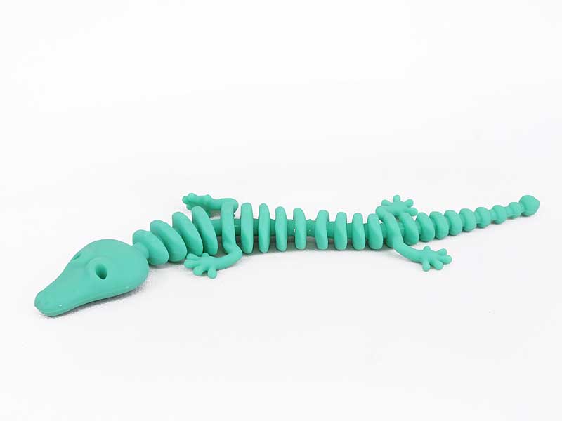 Soft Rubber Crocodile Bone toys