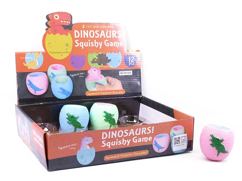 Squeezing Dinosaur Egg(12in1) toys