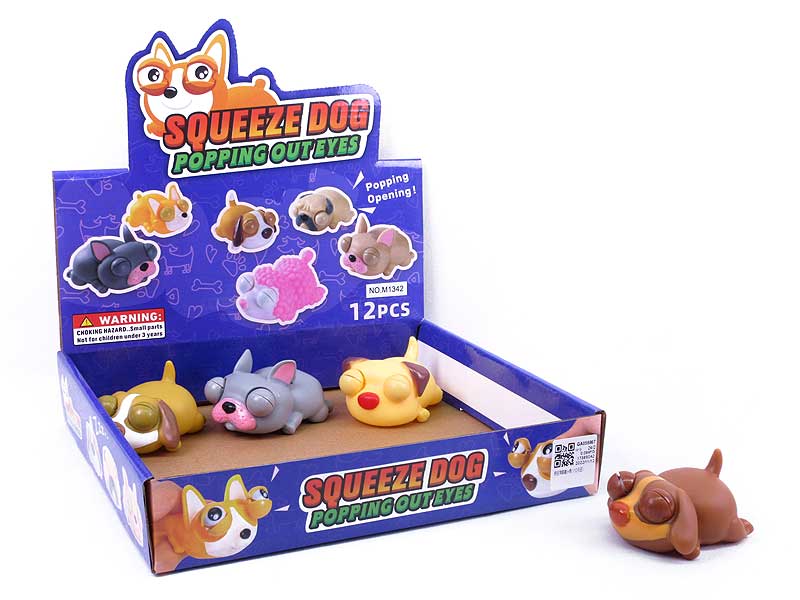 Squeeze Dog(12in1) toys