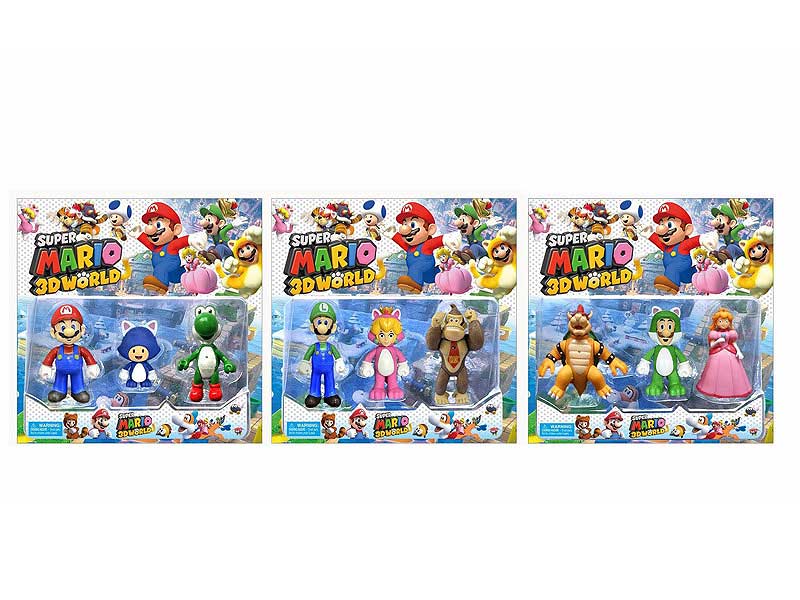 5inch Super Mario W/L(3in1) toys
