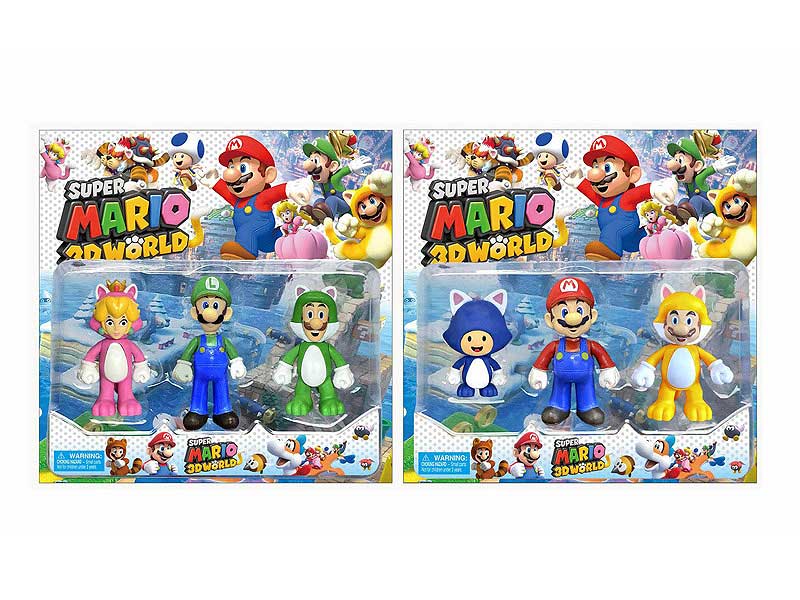 5inch Super Mario W/L(3in1) toys
