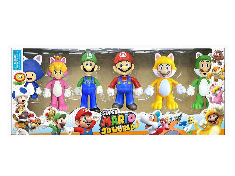 5inch Super Mario W/L(6in1) toys