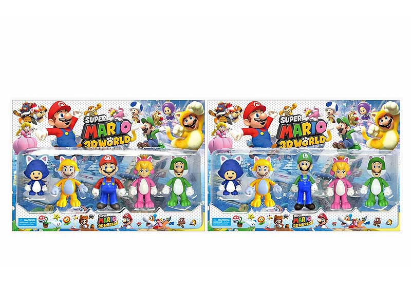 5inch Super Mario W/L(5in1) toys