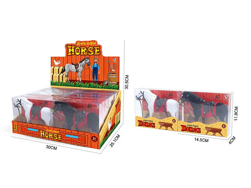 Flocking Horse(12in1) toys