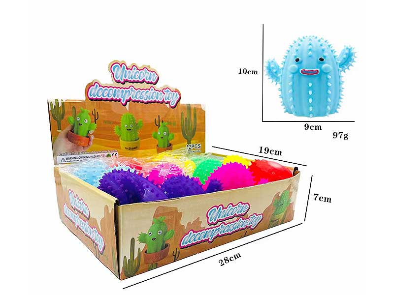 Lovely Cactus Pinch Music(12in1) toys