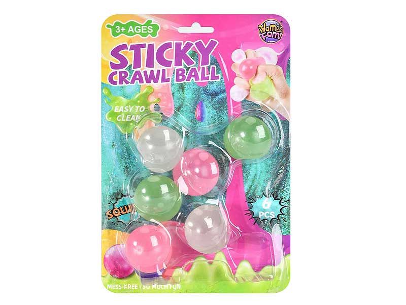 Sticky Crawl Ball toys