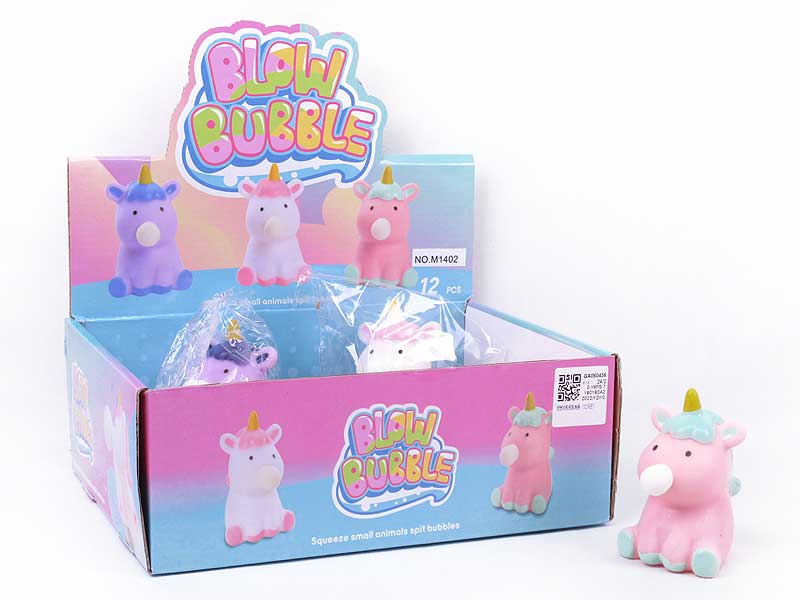 Vent Blow Bubble Unicorn(12in1) toys