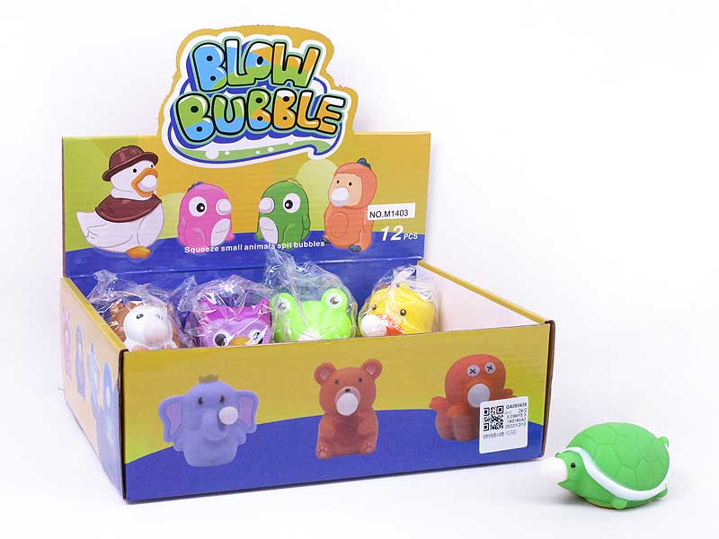 Vent Blow Bubble Animal(12in1) toys