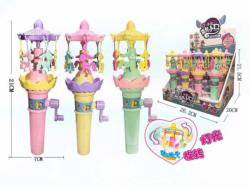 Hand Spinning Paradise W/L(12in1) toys