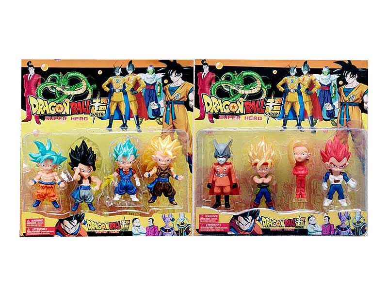 4-4.5inch Dragon Ball(4in1) toys