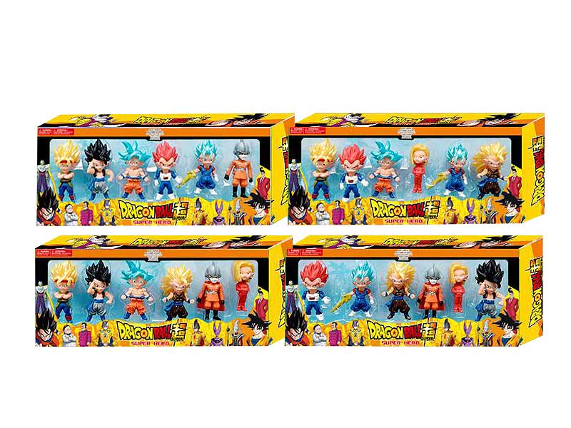 4-4.5inch Dragon Ball(6in1) toys