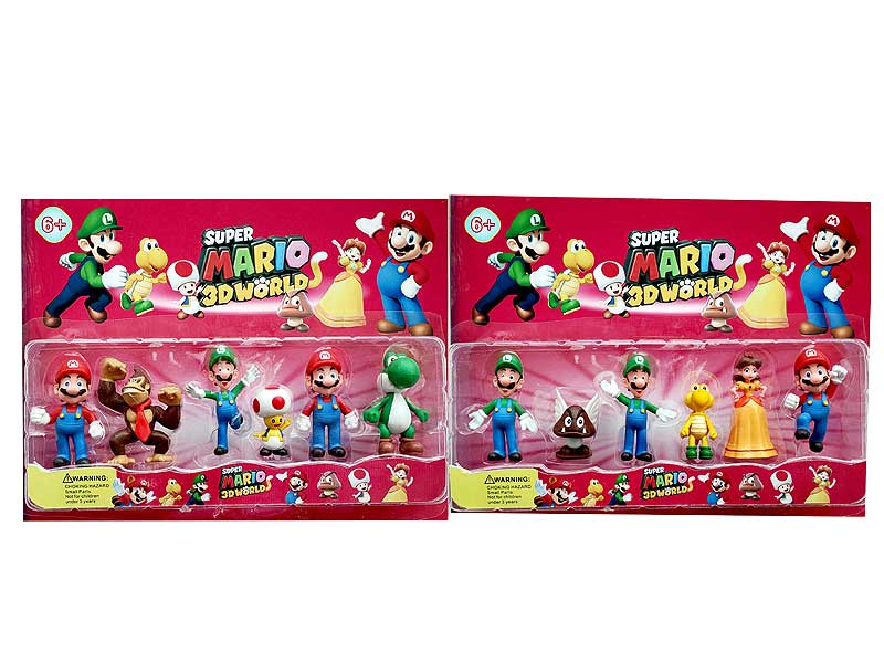 3inch Mario(6in1) toys