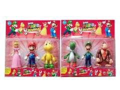 4-4.5inch Mario(6in1) toys