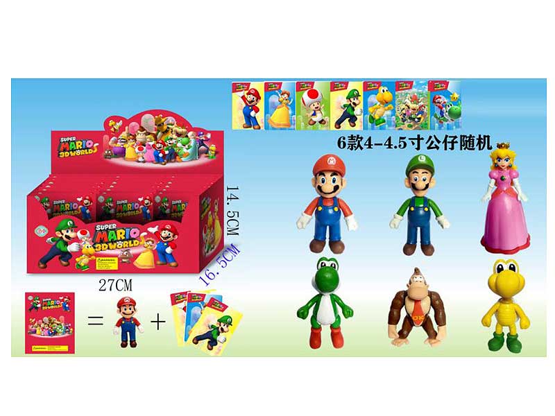 4-4.5inch Mario Set(24in1) toys