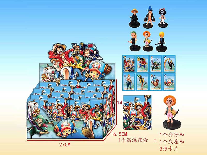 3inch One Piece Set(24in1) toys