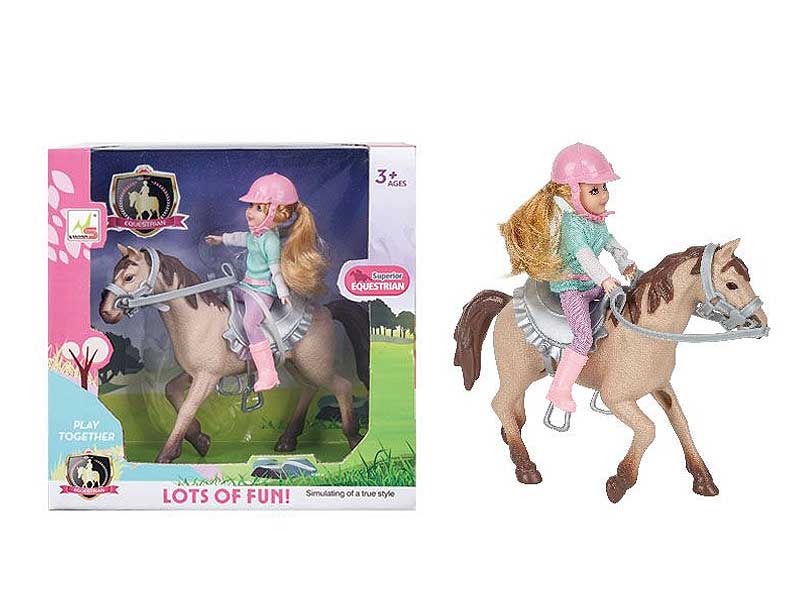 Static Horse  & Doll toys