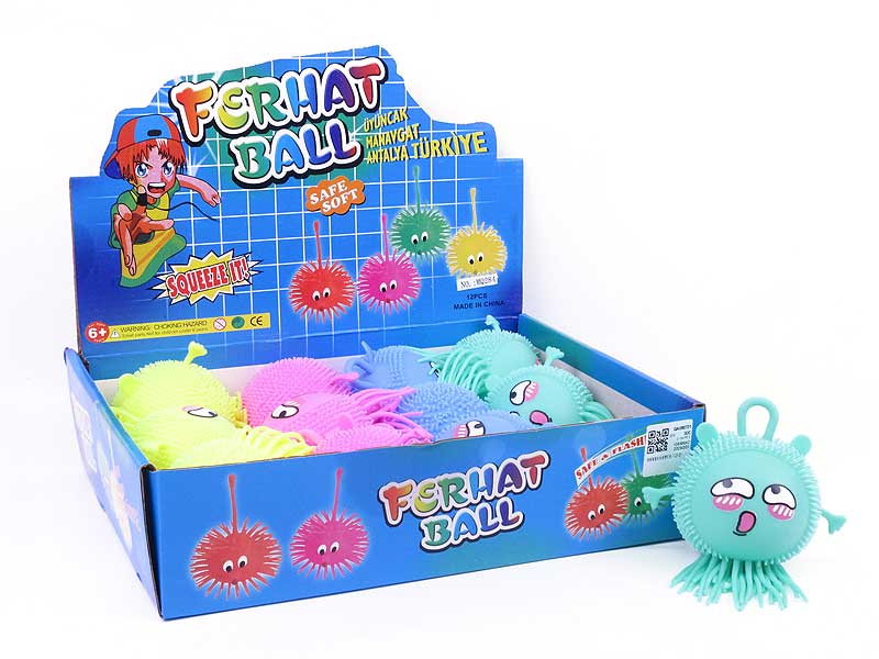 Octopus Ball W/L(12in1) toys