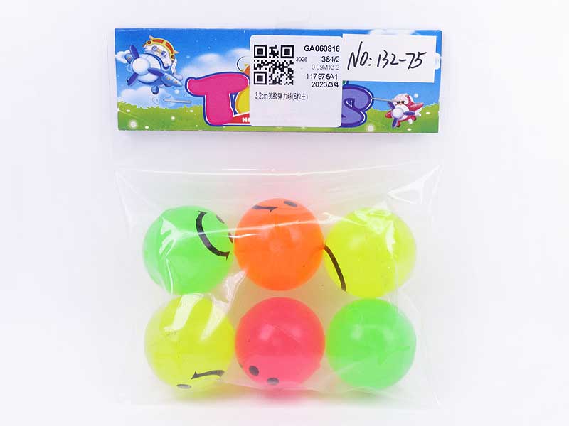 3.2cm Bounce Ball(6in1) toys