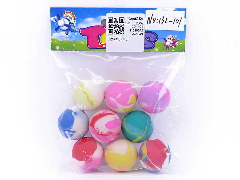 2.7CM Bounce Ball(9in1) toys