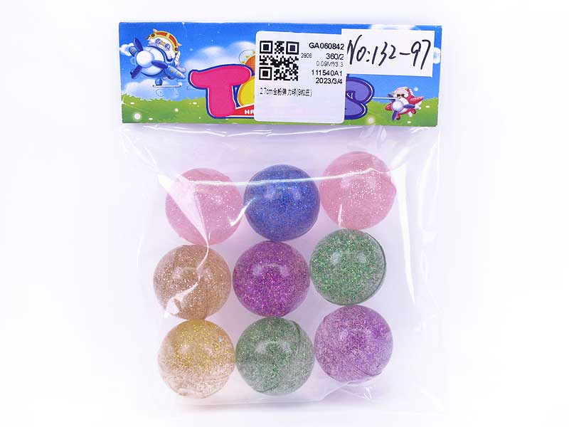 2.7cm Bounce Ball(9in1) toys