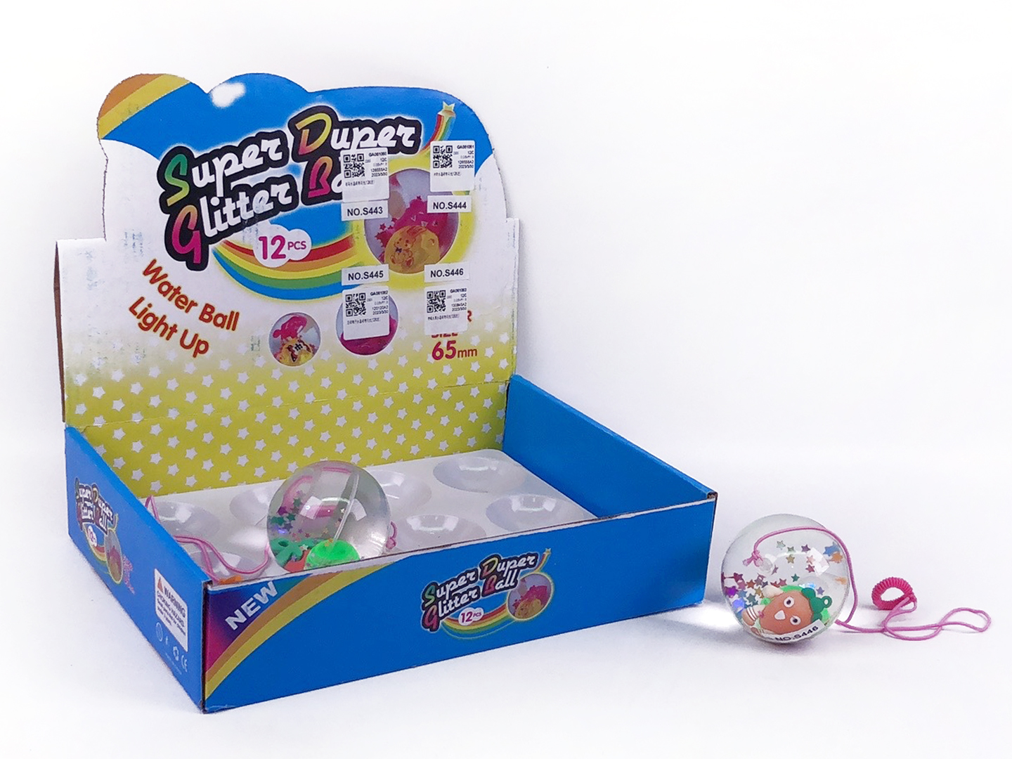 Crystal Ball W/L(12in1) toys