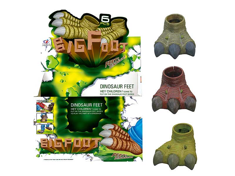 Dinosaur Feet(6in1) toys