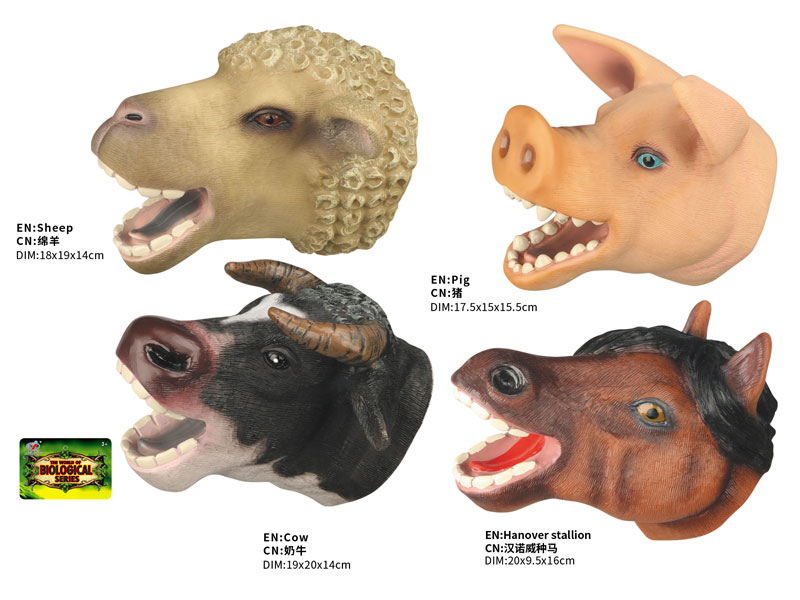 Farm Animal Hand Puppet(4S) toys