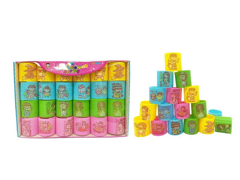 3.5cm Rainbow Spring(24in1) toys