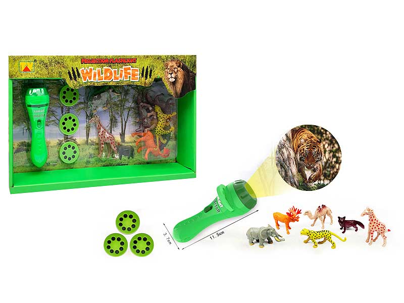 Projection Animal Flashlight toys