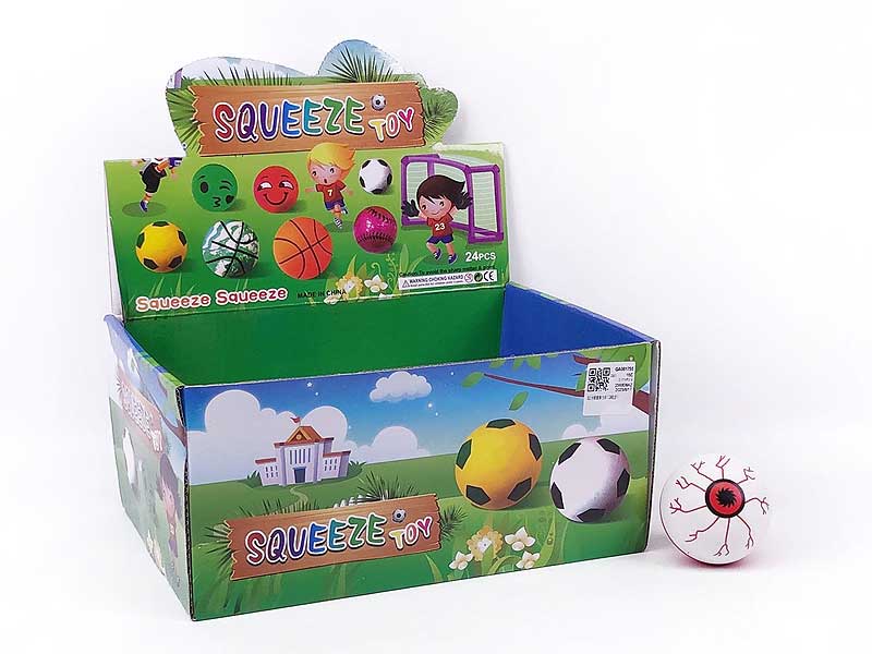 6CM Bounce Ball(24in1) toys