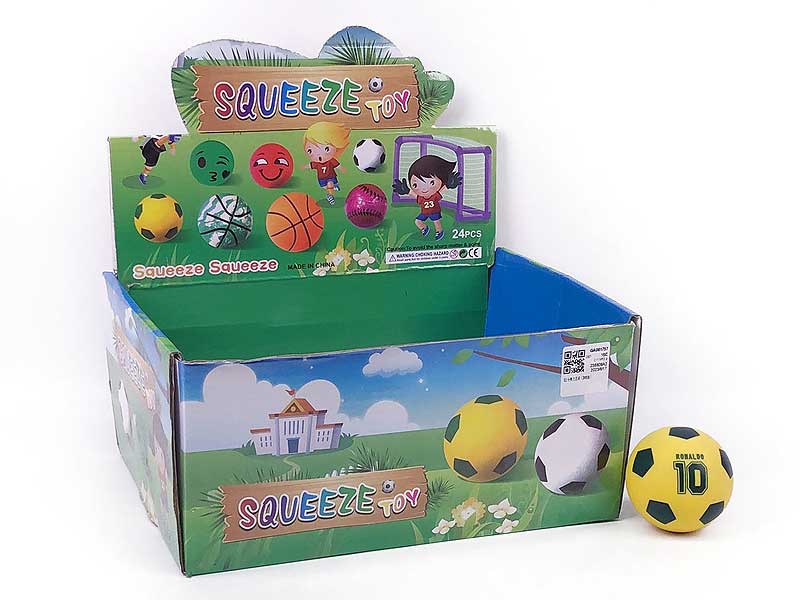 6CM Bounce Football(24in1) toys