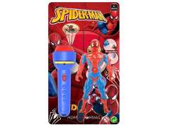 Projection Flashlight & Spider Man W/L toys