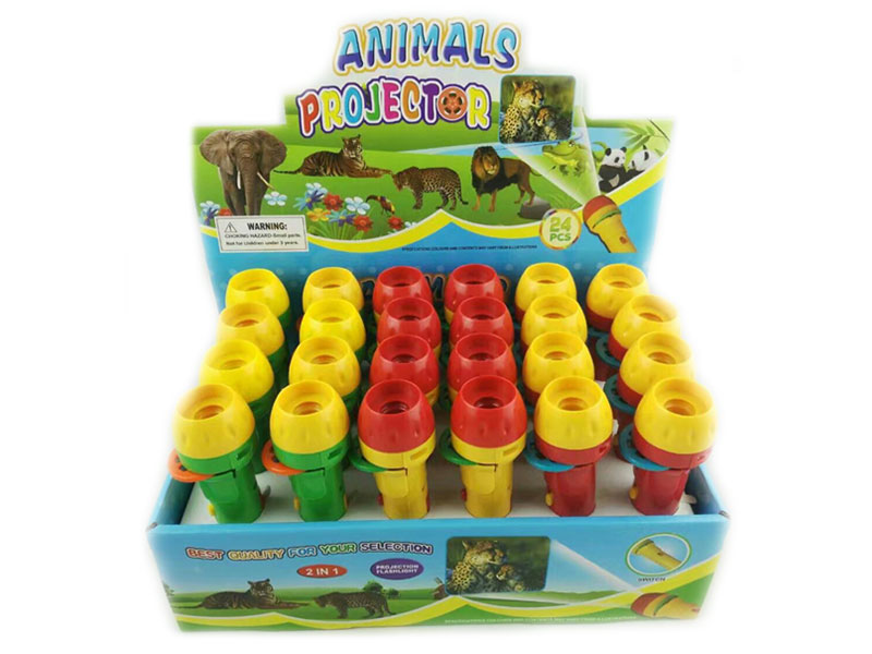 Animal Projection Flashlight(24in1) toys