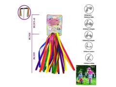 25cm Scooter Rainbow Ribbons(2in1) toys