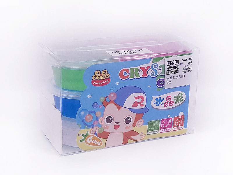 Crystal Mud(6in1) toys