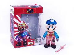 5inch Mario Doll W/L(6S)