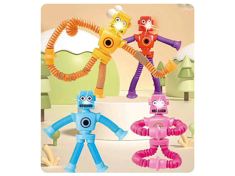 Telescopic Robot W/L(4C) toys