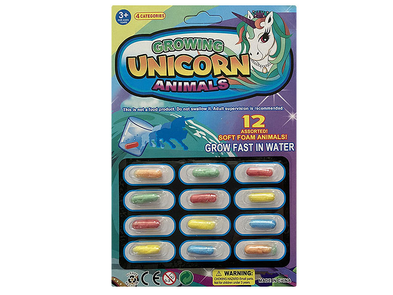 Swelling Unicorn Capsule(12in1) toys