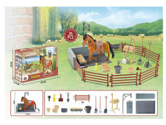 Horse Washing Scene toys