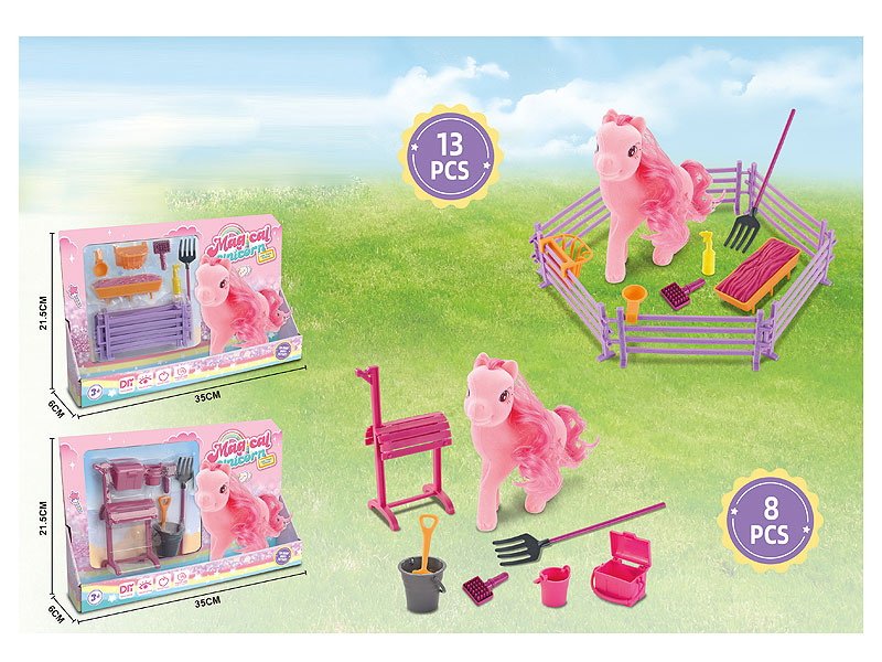 Flocking Fairy Horse(2S) toys