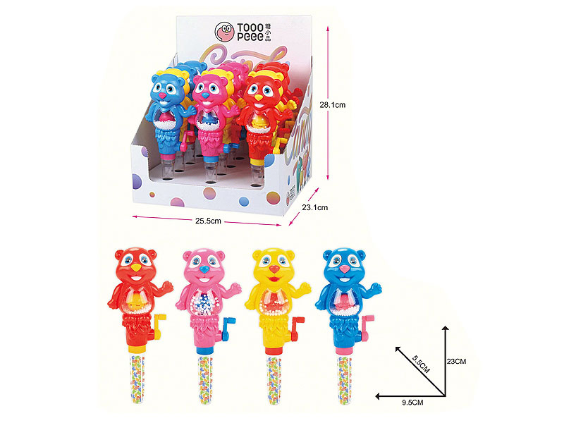 Hand Bear W/L(12in1) toys