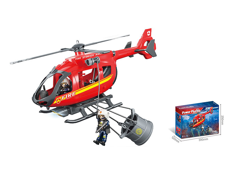 Fire Helicopter Set W/L toys