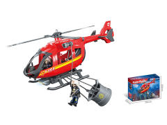Fire Helicopter Set W/L