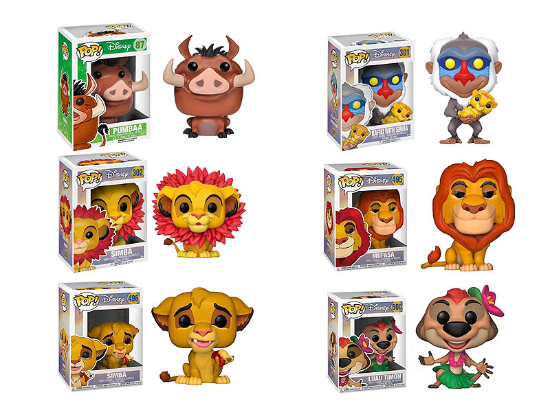 4inch Lion King(6S) toys