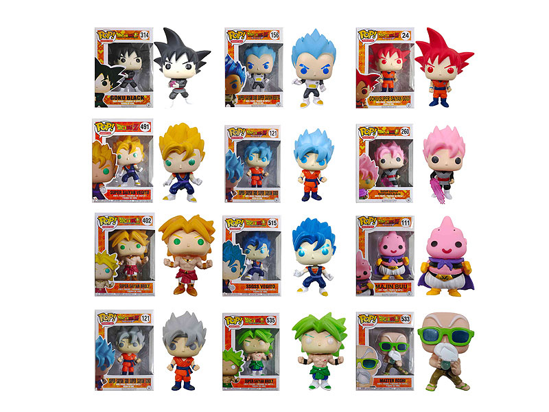 4inch Dragon Ball(12S) toys