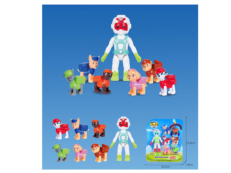 Jumping Super Fantasy Team(7in1) toys