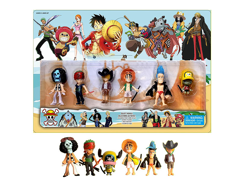 2.5-4inch Pirate King(6in1) toys