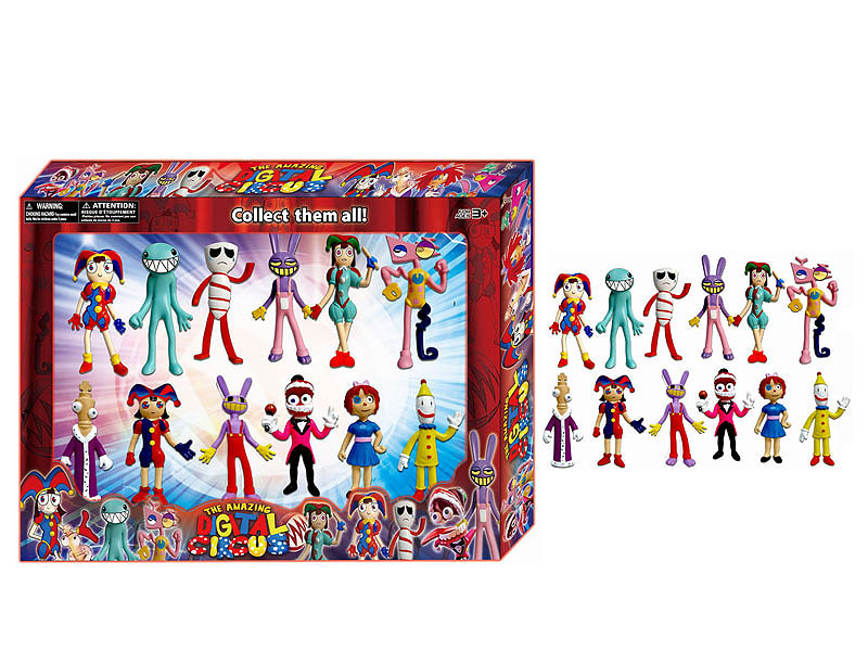 4inch Magical Digital Circus(12in1) toys