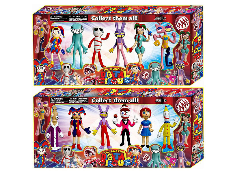 4inch Magical Digital Circus(6in1) toys